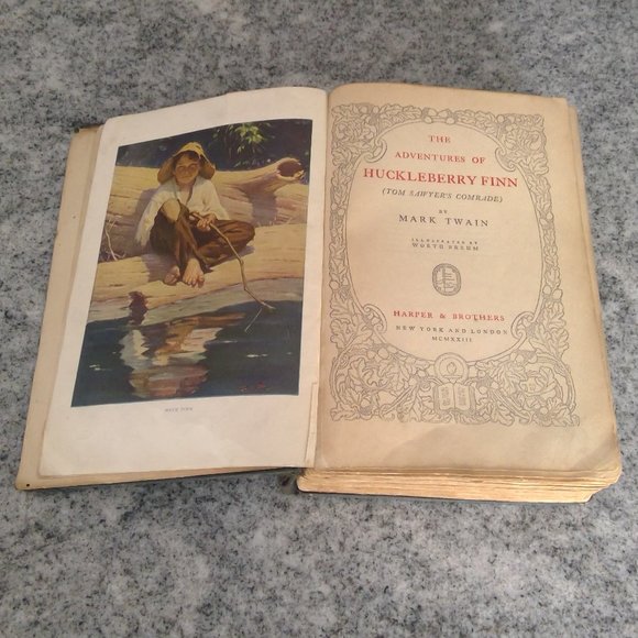 Vintage 1923 Edition of Mark Twain Book - Picture 3 of 13